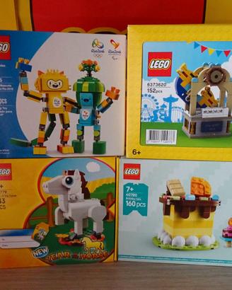 LEGO 40780+40779+40225+6373620 LOTTO TUTTI NUOVI