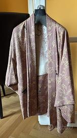 Kimono cotone e seta