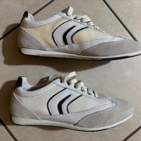 Geox Scarpe Uomo Grigio-Bianco 40