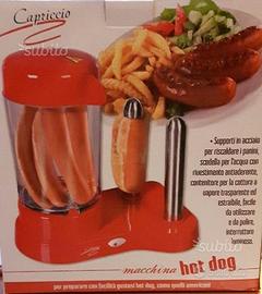 Macchina per preparare veri hot dog americani