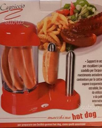Macchina per preparare veri hot dog americani