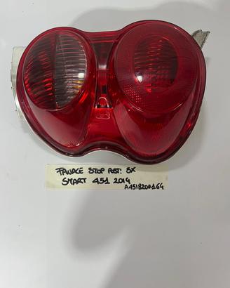 STOP FANALE POSTERIORE SINISTRO SMART ForTwo Cabri