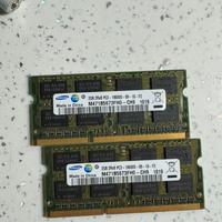 Ram Samsung ddr 1060s 2gb x 2gb pc portatile noteb