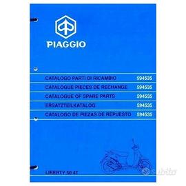 Catalogo ricambi Piaggio Liberty 50 4 Tempi
