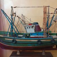 Modellino barca da pesca