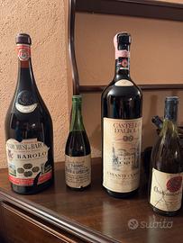 COLLEZIONE VINI D’EPOCA ITALIANI E FRANCESI