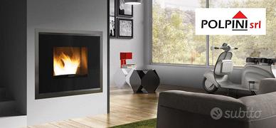Termocamino a pellet Cadel Saturno 16