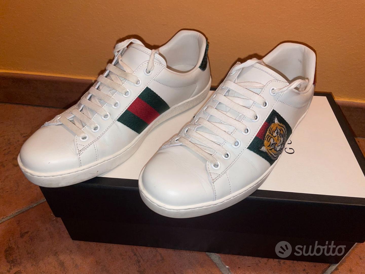 Sneakers Gucci Ace Tiger Taglia 41 Abbigliamento e Accessori In vendita a Lucca