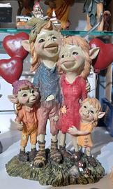 Pixies elfo famiglia da collezione