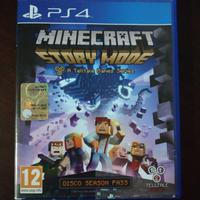 PS4 minecraft story mode