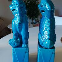 Cani guardiani cinesi Fo (leoni di Pechino)