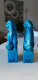 Cani guardiani cinesi Fo (leoni di Pechino)