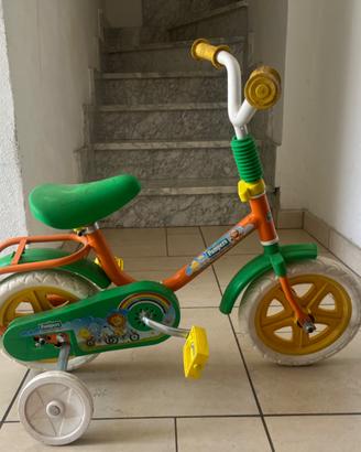 Bicicletta con rotelle