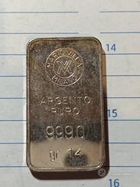 lingotto argento puro 999 g 14