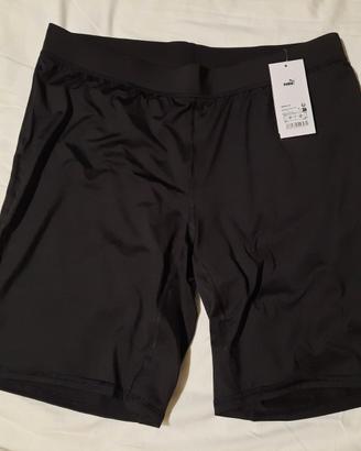 Pantaloncino aderente uomo Puma nero taglia XL