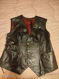 Gilet Pelle Donna 