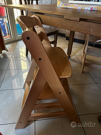 Sedia evolutiva bambini