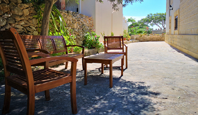 Bilocale con giardino a 400 m dal mare