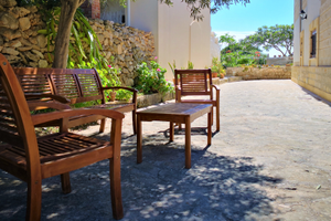 Bilocale con giardino a 400 m dal mare