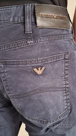 Pantaloni uomo Emporio Armani, tg.30, blu