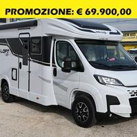 Elnagh T-Loft 529 con letti gemelli, full optional