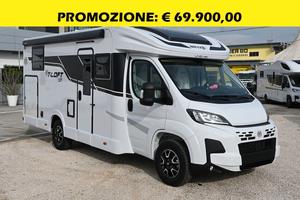 Elnagh T-Loft 529 con letti gemelli, full optional