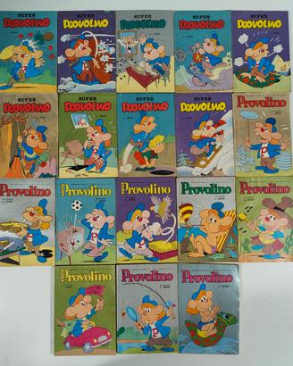 Lotto di 18 fumetti Super Provolino