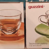 2 tazzine con piattino Guzzini