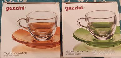 2 tazzine con piattino Guzzini