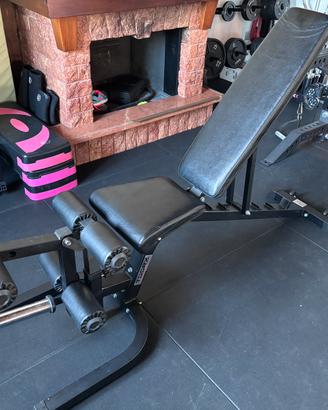 Panca semi-professionale Toorx + accessori