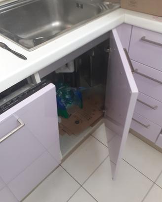 Cucina Lube senza elettrodomestici