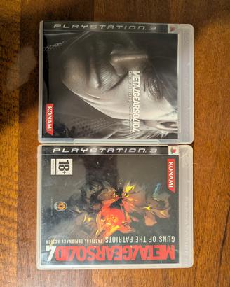 Lotto Metal Gear Solid 4 PS3