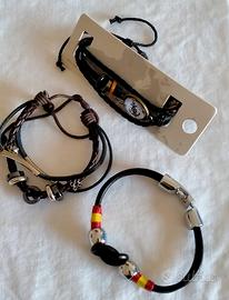 Set BRACCIALETTI cuoio
