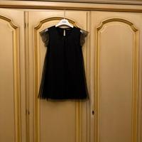 Abito nero elegante bambina 8 anni in Extrnso glit