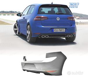 PARAURTI POSTERIORE PER VOLKSWAGEN VW GOLF 7 12-17