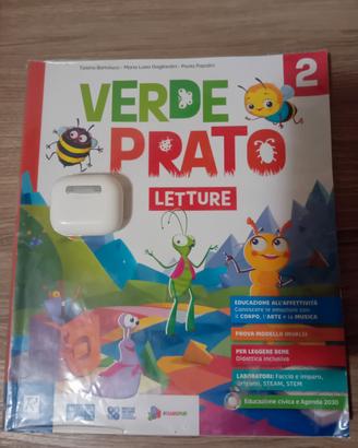 libro di testo verde prato letture classe 1