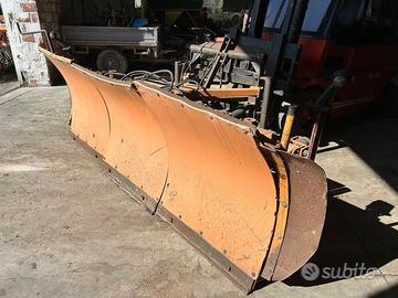 Pala da neve 3 metri idraulica con molle antiurto