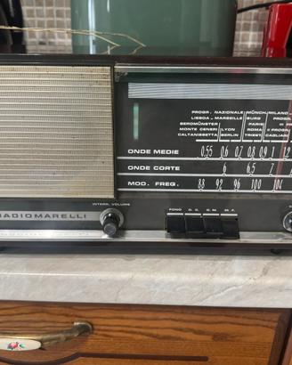 Radio marelli anni 60
