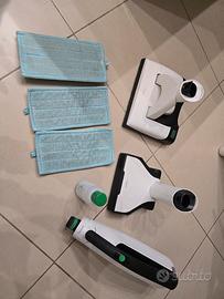 Folletto VK7 senza filo battitappeto pulilava