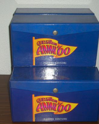 AUDIOCASSETTE " QUEI FAVOLOSI ANNI 60"