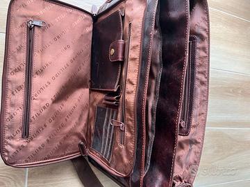 Borsa tracolla in vera pelle