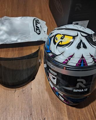 Casco Rpha 12  XXS HJC kraken MC28