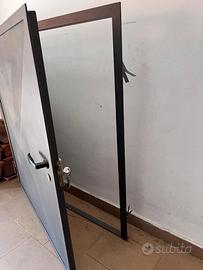 Portoncino ispezionabile ferro battuto