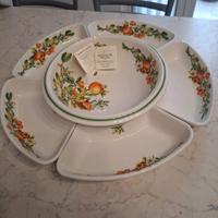 Antipastiera da 5 persone ceramica Facciolini