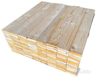 Assi di Legno Abete Grezze 22mm 10x80-90cm 112pz