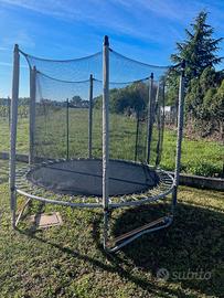 Trampolino per giardino