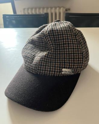 Cappello lana uomo con visiera