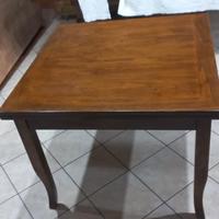 tavolo in legno massello pregiato apertura a libro