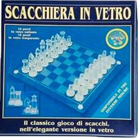 Scacchiera a vetro