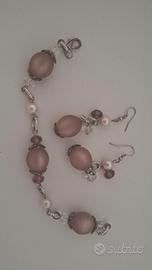 Bracciale e orecchini 